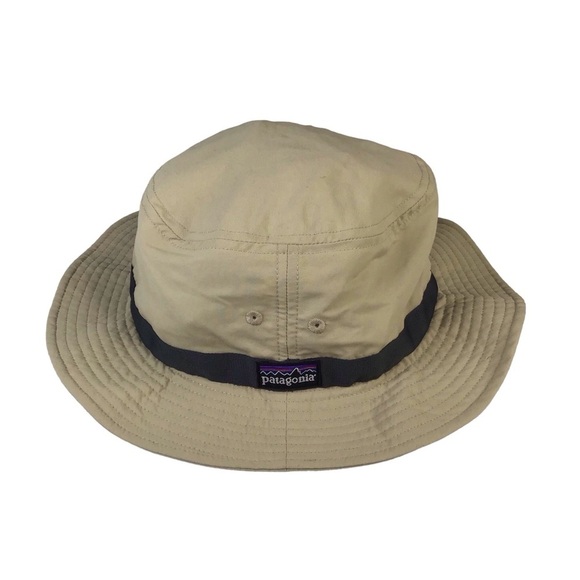 Vintage Patagonia Nylon Bucket Hat in Khaki Size S/M - Picture 1 of 8